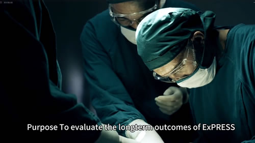 Long-term surgical outcomes of Ex-PRESS glaucoma filtration surgery: a 10-year follow-up study